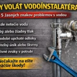Kedy volať vodoinštalatéra – 5 znakov, že to sami nevyriešite