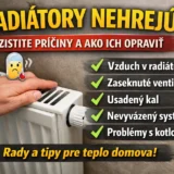 Radiátory nehrejú? Pokrýva 5 príčin (vzduch, ventily, kal, nevyváženie, kotol)